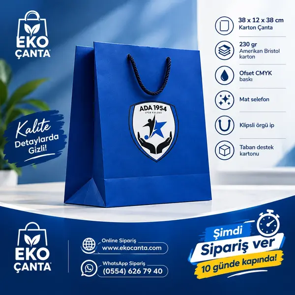 Karton Çanta 38x12x38